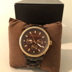 Michael Kors Tortoise watch